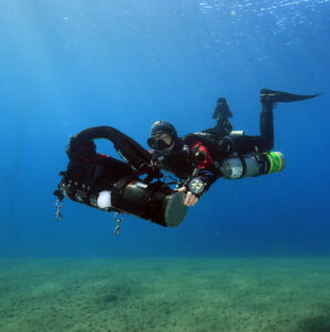 staging the Liberty rebreather
